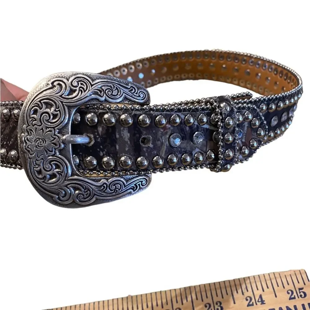 Nocona Boots Children’s Western Belt 22” Camo Pattern and Gorgeous Buckle